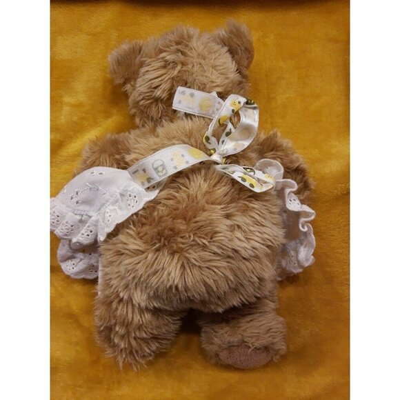 Teddy Bear Anne Geddes™ Vintage Baby Doll Plastic Face Brown-W/Light Brown Eyes - Picture 4 of 5